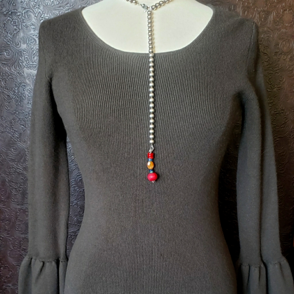 FATE by LED Sweater with bell sleeve